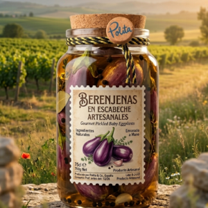 Bote de berenjenas